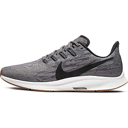 Nike Women's Air Zoom Pegasus 36 Running Shoes, Multicolour (Gunsmoke/Oil Grey/White/Gum Light Brown 1), 8.5