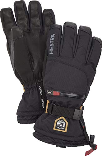 Hestra All Mountain CZone Glove - Waterproof, Versatile Glove for Skiing, Snowboarding and Mountaineering - Black - 9