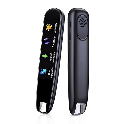 OwlClarity Translator Pen Scanner, Portable 112 Language Translator Device with 2.22 Inch Touch Screen, OCR Text to Speech Device with 2.22 inch Touch Screen, Wi-Fi Wireless Reading Pen for Travel