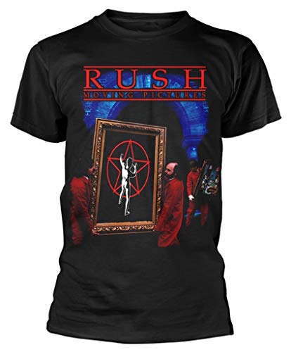 Rush 'Moving Pictures' T-Shirt (Large) Black