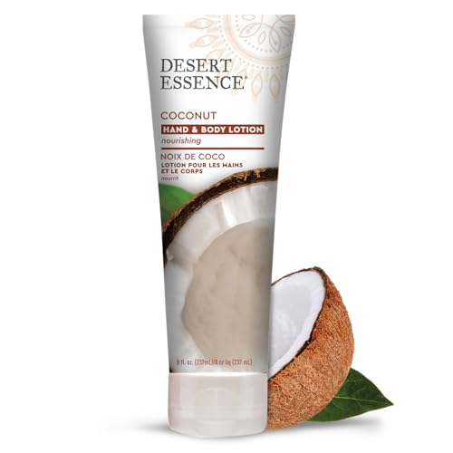 Desert Essence Organic Coconut Hand and Body Lotion 8 fl. oz.