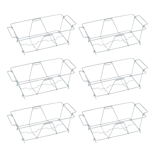 Sterno Chafing Dish Wire Rack, 6-Pack, Silver