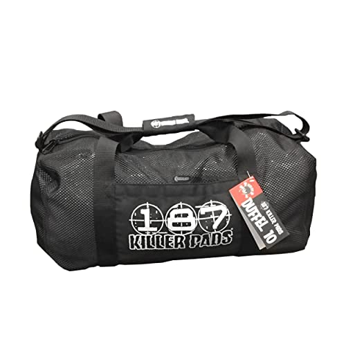 187 Killer Pads Mesh Duffel , Black