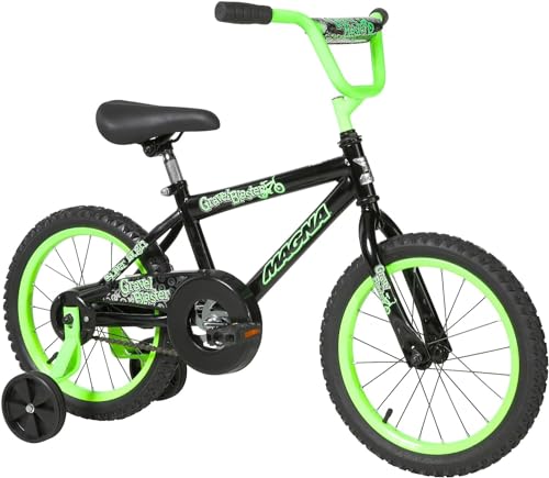 Dynacraft Magna Gravel Blaster 16' Children's Bike - Rugged and Durable Design, Easy Assembly - Ideal for Young Riders Learning to Ride