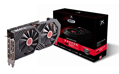 XFX Radeon RX 580 GTS XXX Edition 1386MHz OC+, 8GB GDDR5, VR Ready, Dual BIOS, 3xDP HDMI DVI, AMD Graphics Card (RX-580P8DFD6)