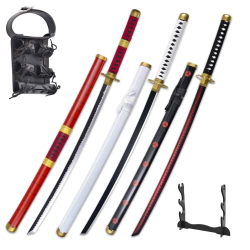 Anime 41 inch,Zoro Sword/wado ichimonji Sword/Anime Original Texture,with Display Stand,for Role-Playing and Collection