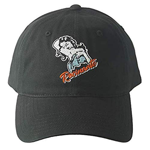 Amazon Studios The Expanse Rocinante Cotton Adjustable Dad Hat with Curved Brim, Black, One Size