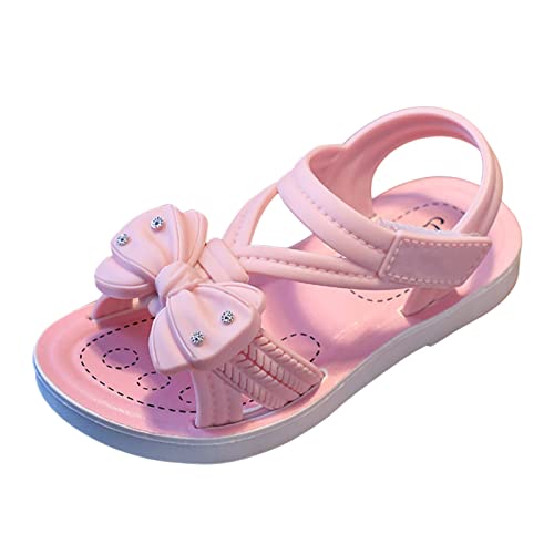 Girls Sandals Size 12 Children Sandals Soft Flat Shoes Fashion Comfortable Flower Sandals Lightweight Baby Sandals