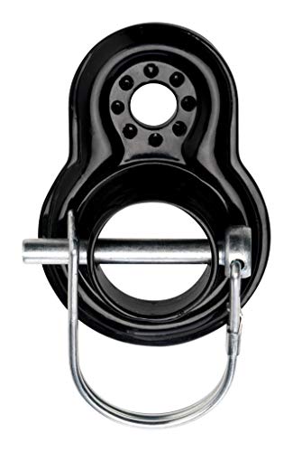 Coupler Attachments for Instep and Schwinn Bike Trailers, Flat Coupler for a Wide Range of Bicycle Sizes, Models, and Styles,Black
