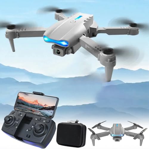 Generic Drone with 1080P HD FPV Camera, Mini Foldable Drone for Adults/Kids/Beginners, RC Quadcopter, Carrying Case, 90° Adjustable Lens, Drone Gifts Daily Deals Of The Day Prime Today Only