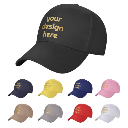 Woaiting Custom Hats Wholesale Price Men Women Baseball Hats Cap Personalized Add Design Picture/Text/Logo Custom