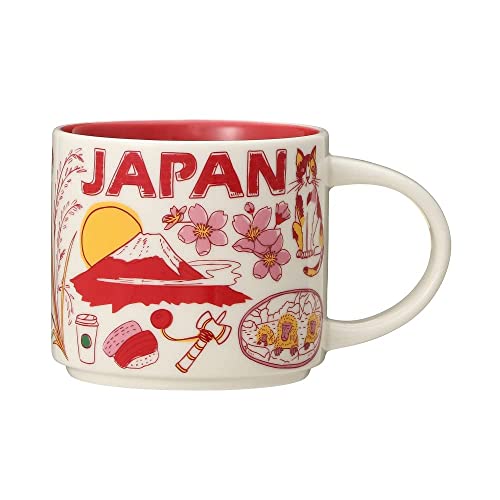 Starbucks Been There Series Japan 2021 Ceramic Coffee Mug, 14 Oz