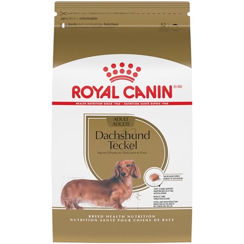 Royal Canin Dachshund Adult Breed Specific Dry Dog Food, 10 Lb bag