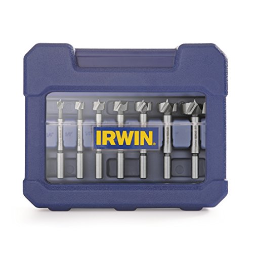Irwin Tools IRWIN Marples Forstner Bit Set, Wood Drilling, 8 Piece (1966892)
