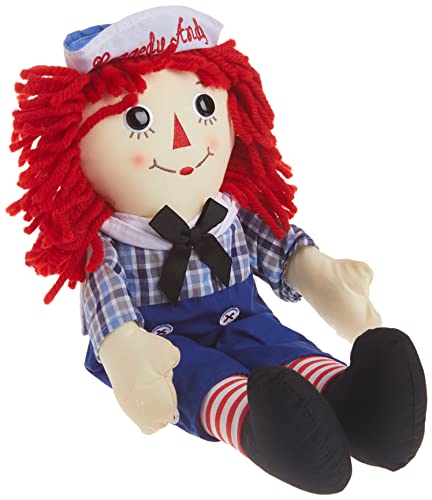 Aurora Timeless Raggedy Ann & Raggedy Andy Raggedy Andy Classic Stuffed Animal - Cherished Memories - Lasting Play - Multicolor 16 Inches