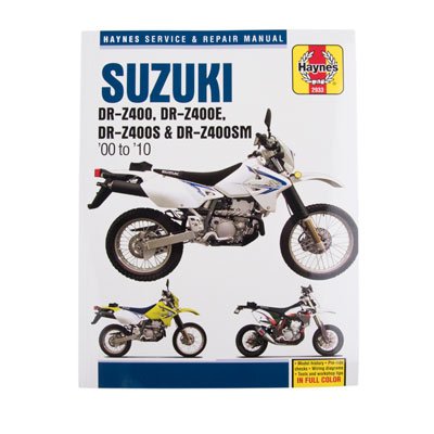 Haynes Repair Manual for Suzuki DR-Z 400 2000-2004