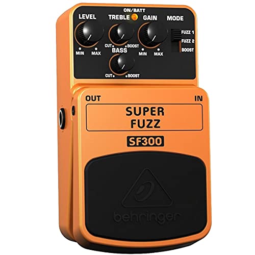 Behringer Super Fuzz SF300 3-Mode Distortion Effects Pedal