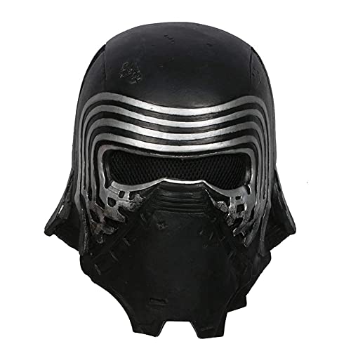Kylo Ren Mask Latex Helmet Movie Full Head Halloween Party Mask for Adult Cosplay Costume Accessories