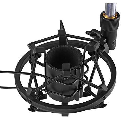 SUNMON Mic Shock Mount Holder for Diameter 28mm-31mm Dynamic Microphone to Reduces Vibration and Shock Noise, Suitable for AT2005-USB, XM1800S, E835 Mic
