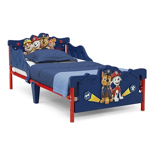 Delta Children - PAW Patrol 3D Toddler Bed, Blue