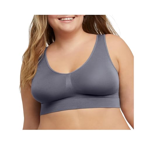 JUST MY SIZE womens Pure Comfort Plus Size Mj1263 bras, Private Jet, 5X-Large US