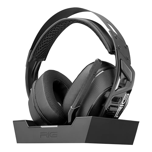 RIG 900 MAX Dual Wireless Gaming Headset with Bluetooth for Xbox, Playstation, and PC - Multi-Function Charging Base - Up to 60 Hours Battery - Dolby Atmos 3D Audio