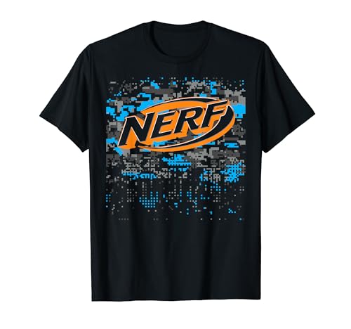 Nerf Logo Glitch Camouflage T-Shirt