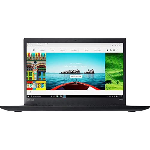 Lenovo ThinkPad T470S 14' FHD Business Laptop, Core i7-6600U 2.6GHz, 20GB RAM, 512GB SSD, CAM, Windows 10 Pro (Renewed)