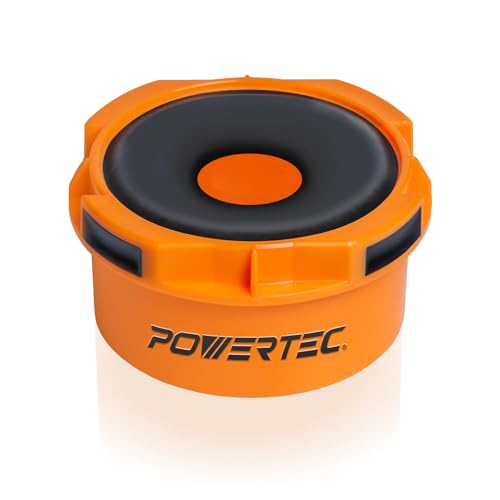 POWERTEC 70354 Dust Port Adapter for 1-3/4' ~ 2-1/2' Port to 4 Inch Dust Collection Hose, Quick Connect Hose Reducer Fittings for Table Saw, Planer, Jointer and Various Power Tools (Patent pending)