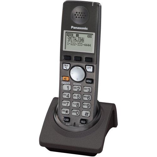 Panasonic KX-TGA670B -Extra Handset for KX6700 Series (2-LINE) - Black