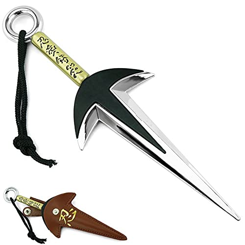 LONGHE Kakashi Namikaze Minato Kunai Namikaze Minato Scarecrow Cosplay Sword Figure Toys Model Keychain Collection Gift