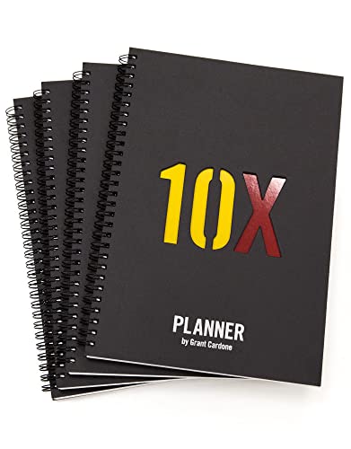 Grant Cardone 10X Daily Planner 4-Pack: The Entrepreneur's Journal