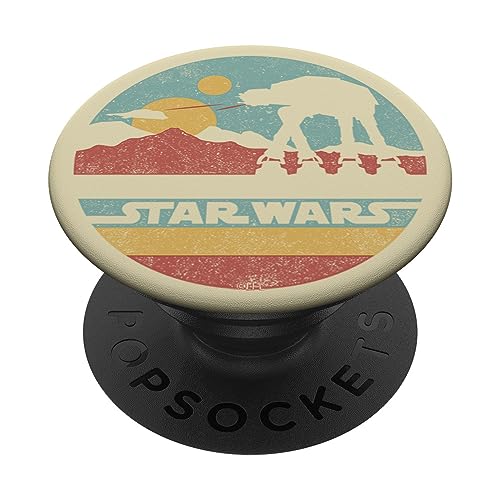 Star Wars AT-AT Retro Mountain Range PopSockets Standard PopGrip
