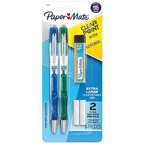 Paper Mate Clearpoint Elite 0.7mm Mechanical Pencil Starter Set