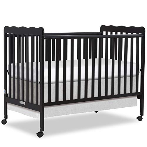 Dream On Me Carson Classic 3-in-1 Convertible Crib in Black