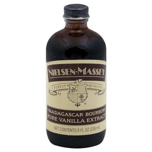 Nielsen-Massey Madagascar Bourbon Pure Vanilla Extract for Baking and Cooking, 8 Ounce Bottle