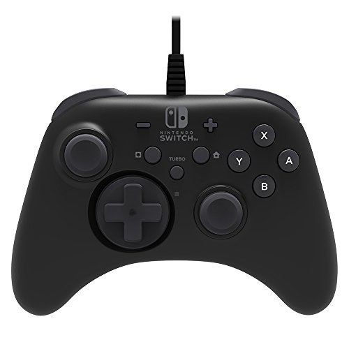 HORI HORIPAD Wired Controller for Nintendo Switch - Turbo Functions, Detachable D-pad, Precision Analog Sticks, Fast-Action Shoulder Buttons