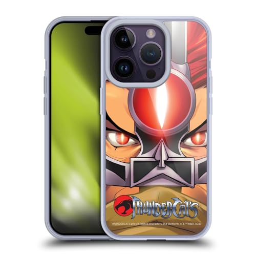Head Case Designs Officially Licensed Thundercats Lion-O Graphics Soft Gel Case Compatible with Apple iPhone 14 Pro and Compatible with MagSafe Accessories