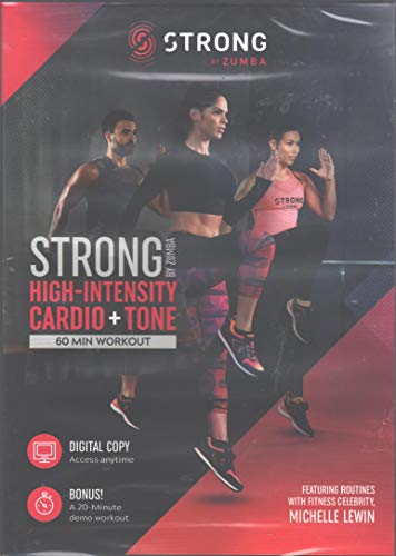 Strong by Zumba High-Intensity Cardio+ Tone 60 Min Workout [DVD + Digital Copy]