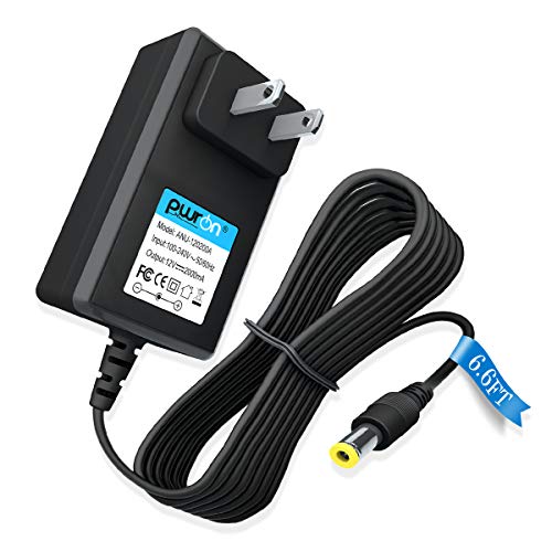 PwrON 12V AC Adapter Compatible with Sony BDP-BX BDP-S Series Blu-ray Disc DVD Player BDP-BX120 BDP-BX520 BDP-BX350 BDP-BX670 BDP-S1200 BDP-S1700 BDP-S3700 BDP-S3200 BDP-S6700, PN: AC-M1208UC