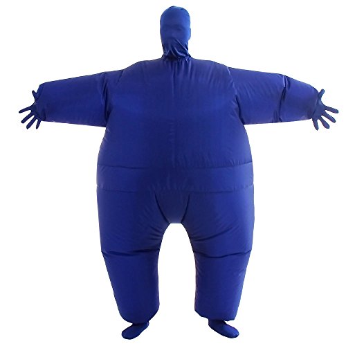 YEAHBEER Inflatable Costume Inflatable Costume for Adult Inflatable Costumes Adult Size Inflatable Body Suits Pants 14x3x12 Blue