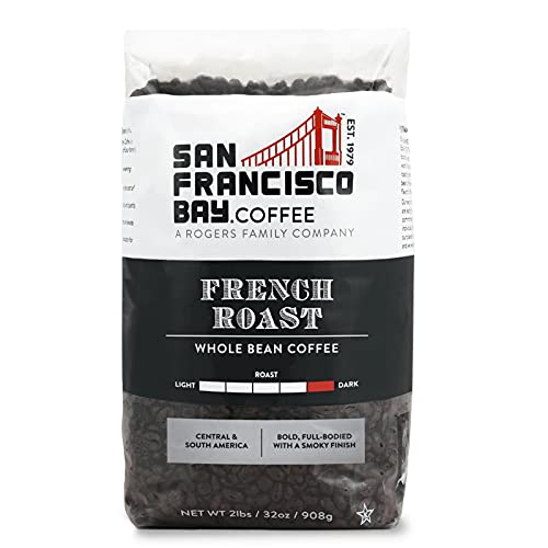 San Francisco Bay Whole Bean Coffee - French Roast (2lb Bag), Dark Roast
