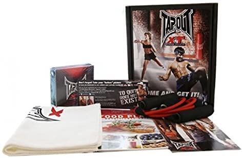 TapouT XT Leg Band Set/XT Resistance Band Set/XT2 Starter Kit Max Results DRTV Plus Weighted Gloves and DVDs