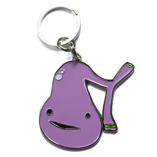 I Heart Guts Gallbladder Keychain - Gall of the Wild - 1 7/8' Engraved Enamel Metal Keychain