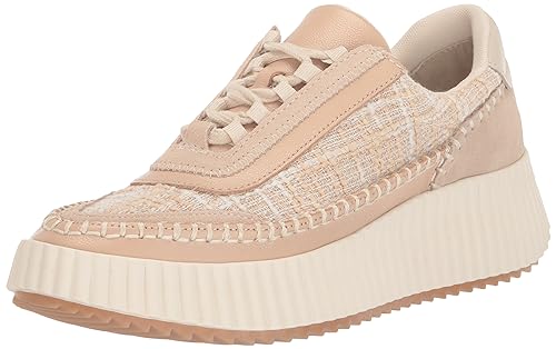 Dolce Vita Women's DOLEN Sneaker, Ivory Multi Woven, 6