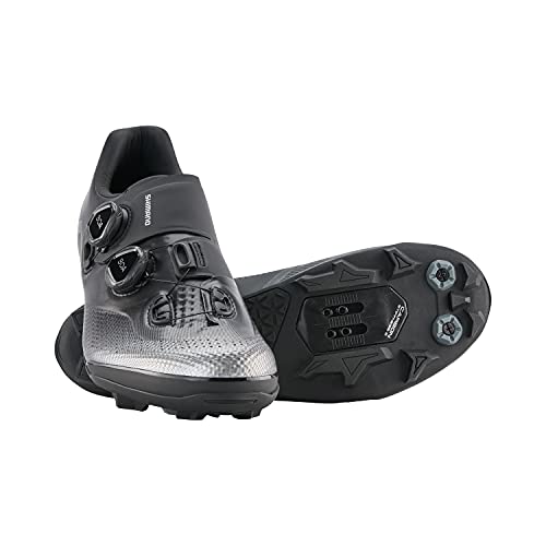 SHIMANO SH-XC702 Competition-Level Men's Off-Road Racing Shoe, Black, 10-10.5