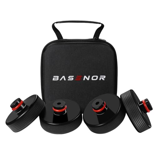 BASENOR Tesla Pucks, Jack Lift Pad Adapter Tool with TPE Material Storage Case Accessories to Protect and Chassis, Fits 2013-2024 Tesla Model 3/Y/S/X, 4 Packs (Tesla)