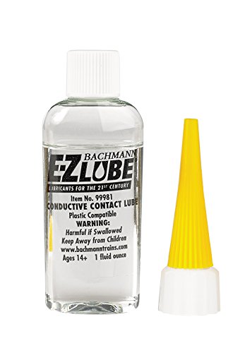 Bachmann Trains - E-Z LUBE - CONDUCTIVE CONTACT LUBE (1 fluid ounce) - For Use With All Scales