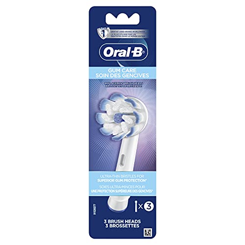 Oral-B Gum Care Electric Toothbrush Replacement Brush Heads, 3 Count