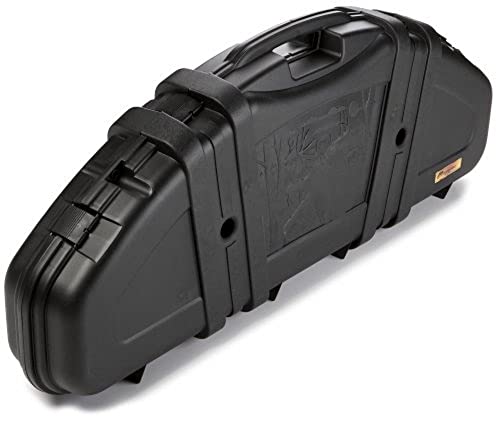 Plano Protector PillarLock Series Bow Case, Black, Archery Storage, Lockable with High-Density Interior Padding, Hard Protective Case, Holds Up to 6 Arrows